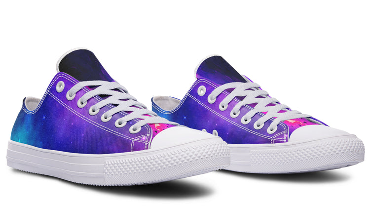 Galaxy Low Tops ( Black or White Sole )