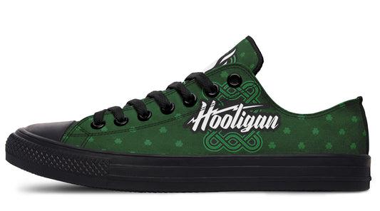 Hooligan Low Tops ( Black or White Sole )