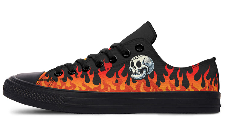 Hot Rod Low Tops ( Black or White Sole )