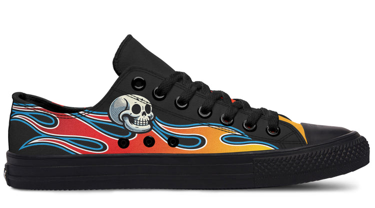 Hot Rod Low Tops ( Black or White Sole )