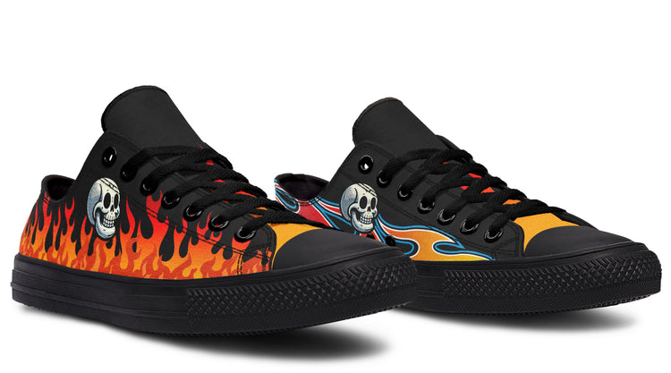 Hot Rod Low Tops ( Black or White Sole )