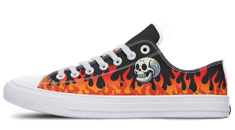 Hot Rod Low Tops ( Black or White Sole )