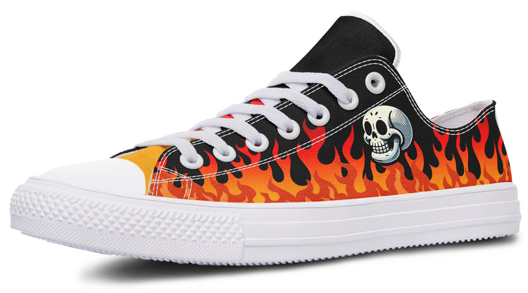 Hot Rod Low Tops ( Black or White Sole )