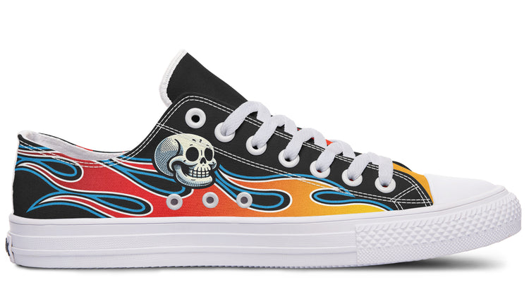 Hot Rod Low Tops ( Black or White Sole )