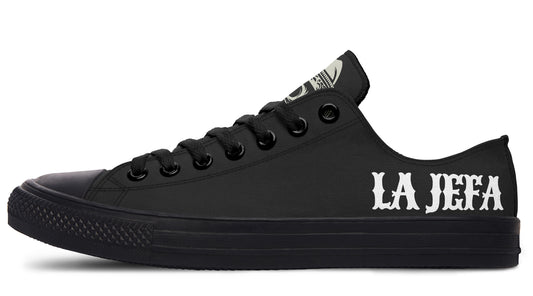 La Jefa Low Tops (Black or White Soles)