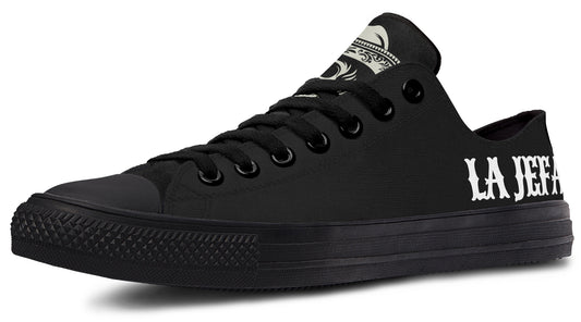 La Jefa Low Tops (Black or White Soles)