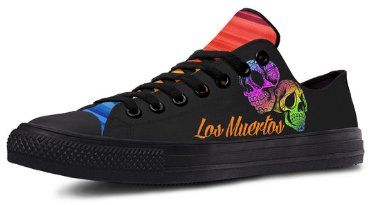 Los Muertos Low Tops ( Black or White Sole )