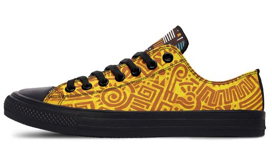 OG Low Tops Aztec ( Black or White Soles )