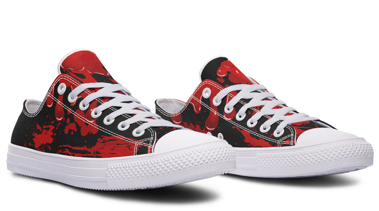 Massacre Low Tops ( Black or White Sole )