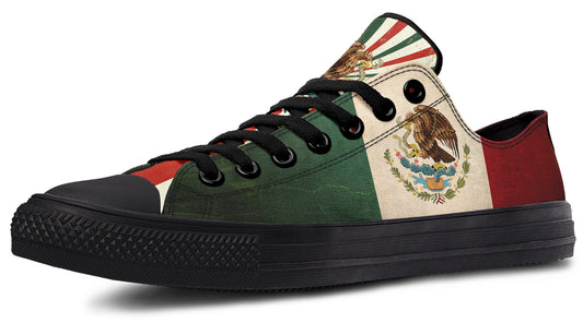 Mex Flag Low Tops ( Black or White Sole )