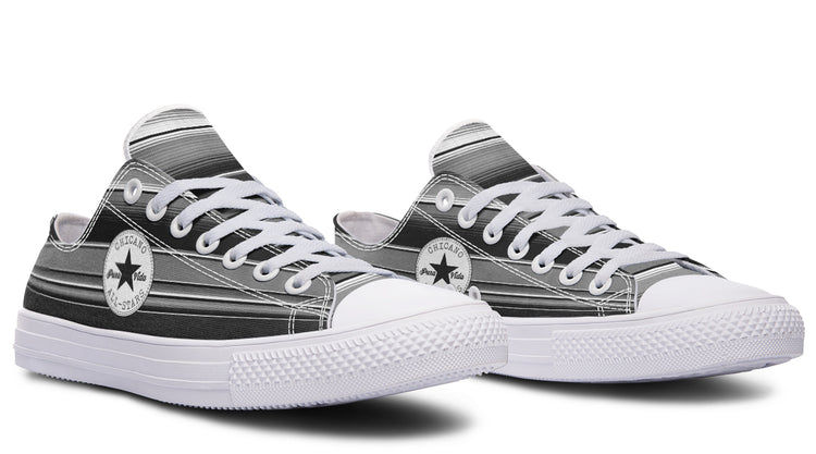 Monochrome Serape Low Tops ( Black or White Sole )