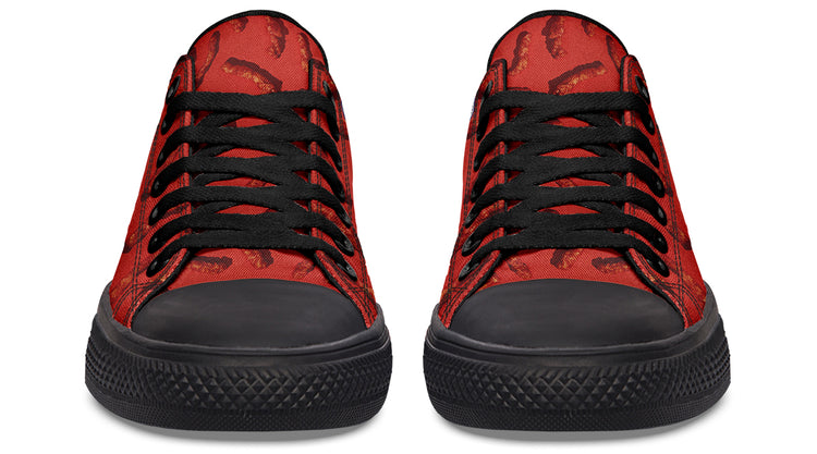 Spicy Hot Low Tops ( Black or White Sole )