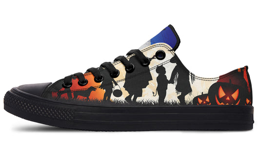 Trick Or Treat Low Tops ( Black or White Sole )