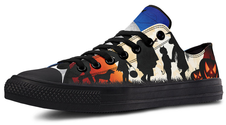 Trick Or Treat Low Tops ( Black or White Sole )