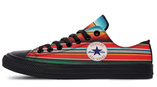 Vicla Serape Low Tops ( Black or White Sole )
