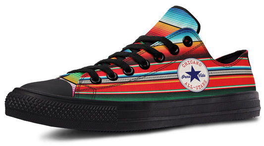 Vicla Serape Low Tops ( Black or White Sole )