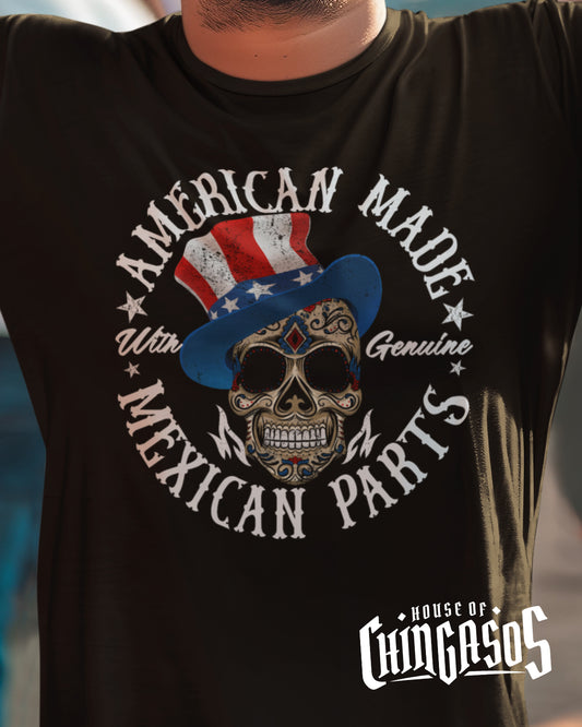 Made In America With Mexican Parts T-Shirt