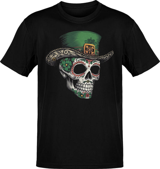 Irish I Were Mexicano Sugar Skull T-Shirt