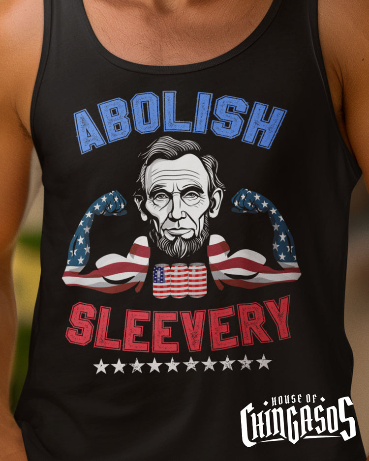 Abolish Sleevery 4th Of July Men's Tank Top