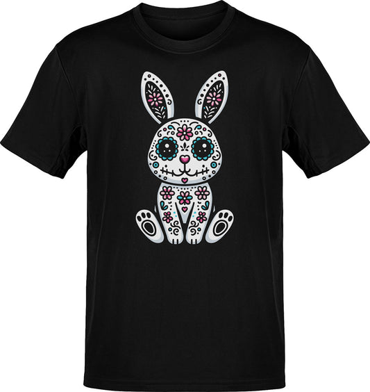 Sugar Skull Easter Bunny T-Shirt