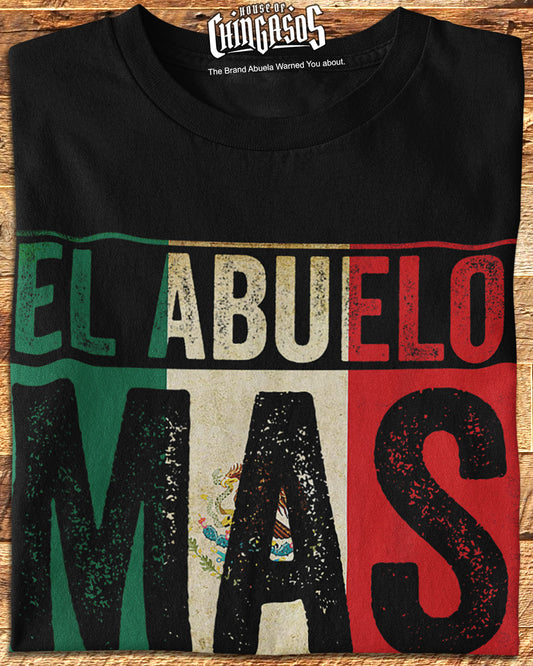 El Abuelo Mas Chingon Jefe Con Gran Corazon T-Shirt