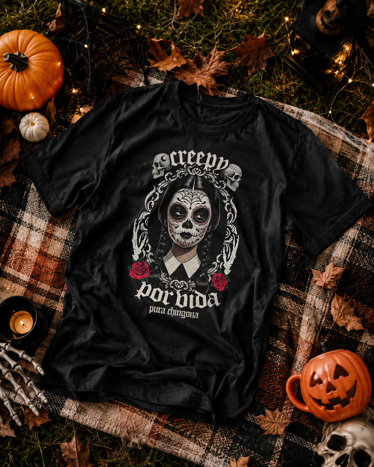 Creepy Por Vida Los Muertos T-Shirt