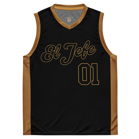 OG Padre Mas Chingon El Jefe Basketball jersey