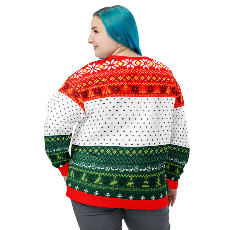 Premium Fleece Feliz Navidad Pj/ Christmas Sweatshirt