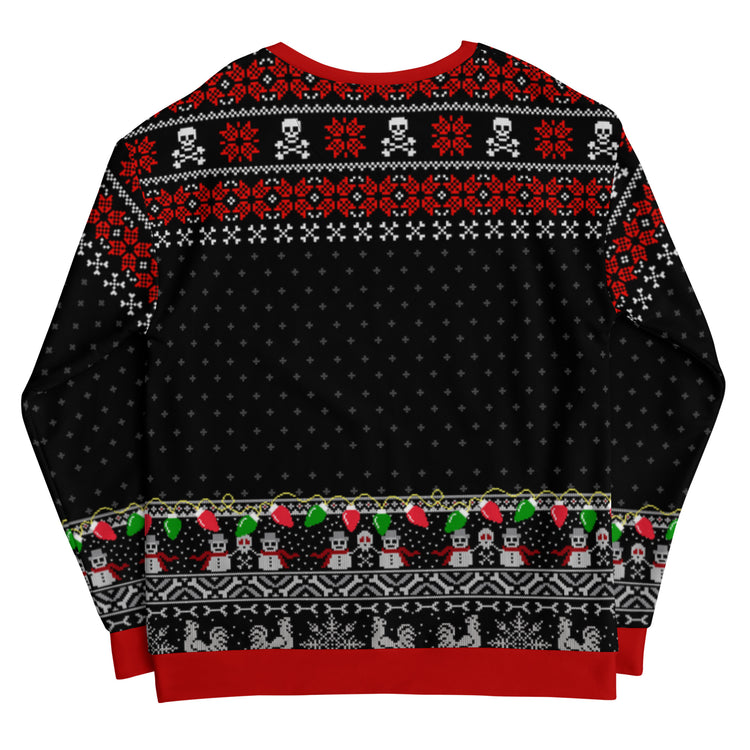 Premium Fleece-lined Papi Chulo Navidad Sweatshirt