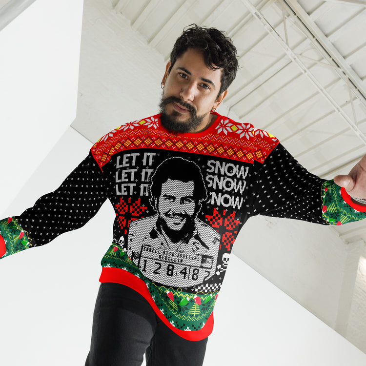 Premium Fleece Let it Snow Navidad Sweatshirt