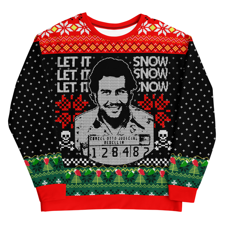 Premium Fleece Let it Snow Navidad Sweatshirt