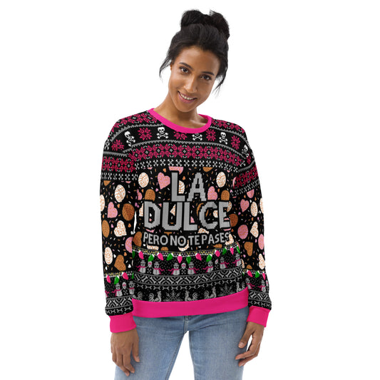 Premium Fleece-lined La Dulce Navidad Sweatshirt