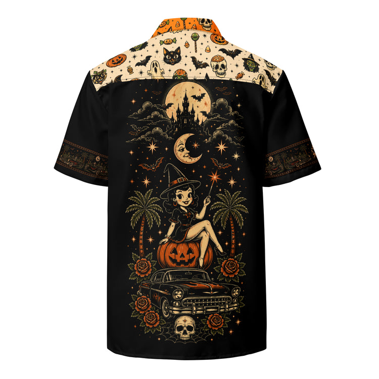 Bad Witches Club Vintage Button Up