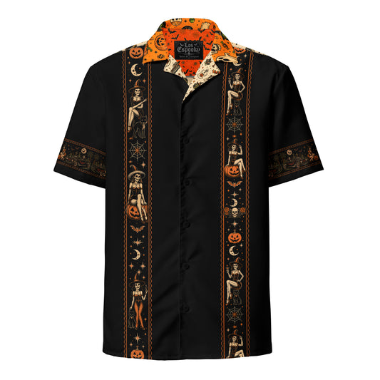 Bad Witches Club Vintage Button Up