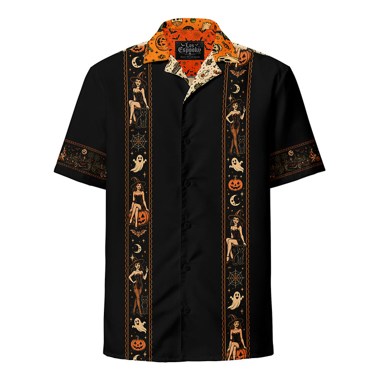 Bad Witches Club Vintage Button Up