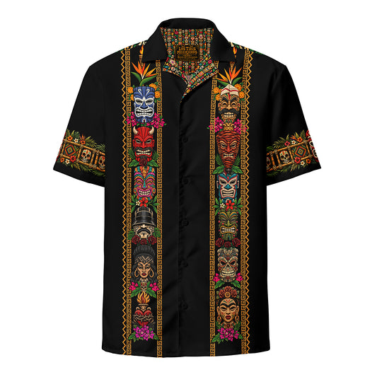 Los Tikis Mexicano Button Up