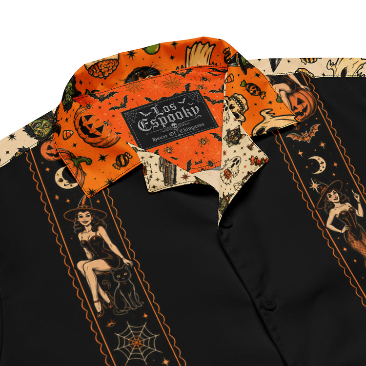 Bad Witches Club Vintage Button Up