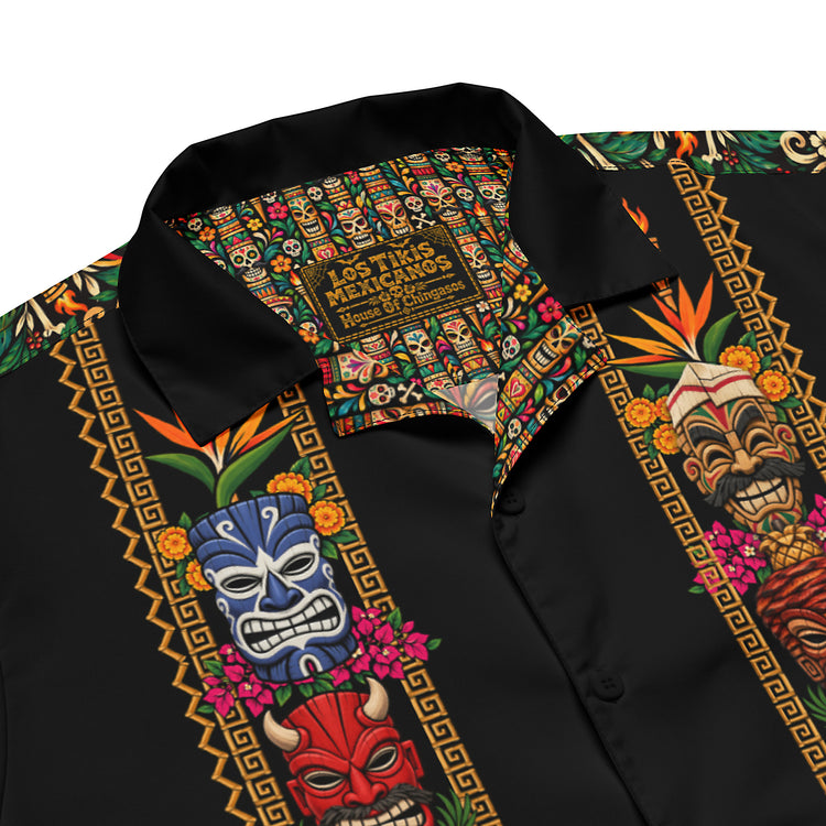 Los Tikis Mexicano Button Up