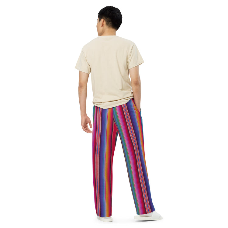 Premium Serape Uno Super Soft Wide-leg Pajama/Sweats Bottoms