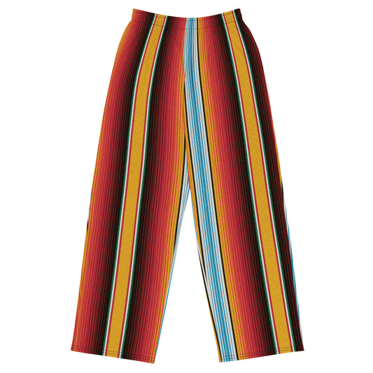 Premium Serape Dos Super Soft Wide-leg Pajama/Sweats Bottoms