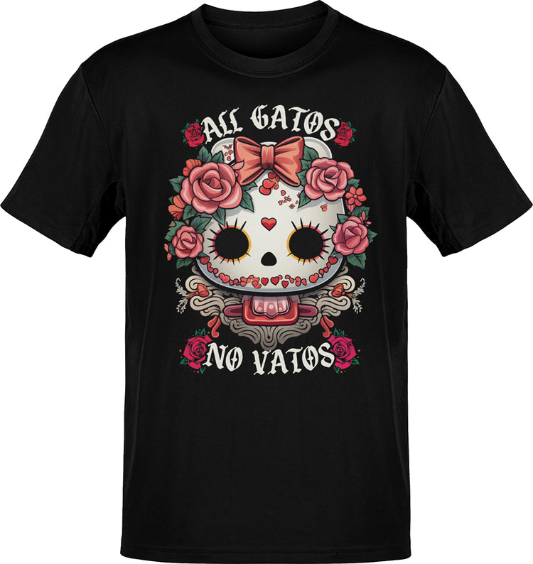 All Gatos No Vatos Chingona Kitty T-Shirt