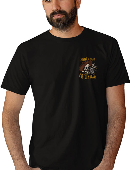 Premium Arriba! Mexicano Old School Crew Neck ( Front & Back )