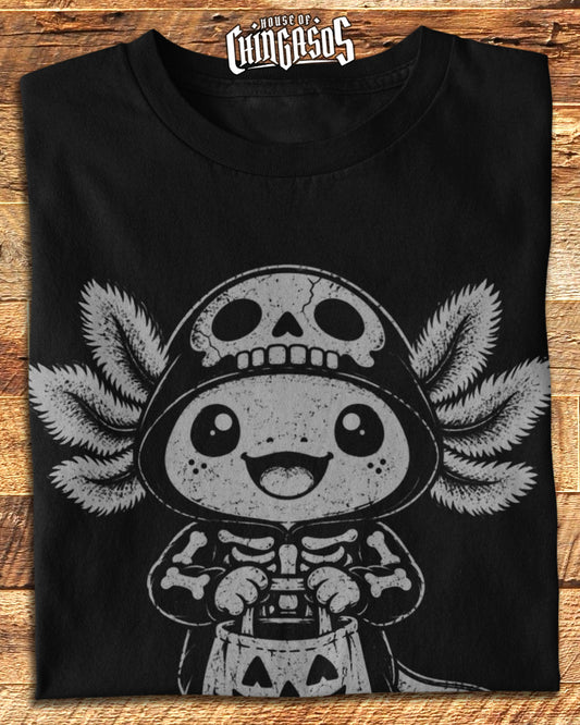 Halloween Axolotl Vintage T-Shirt