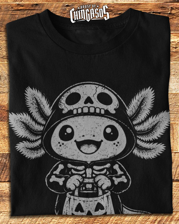 Halloween Axolotl Vintage T-Shirt
