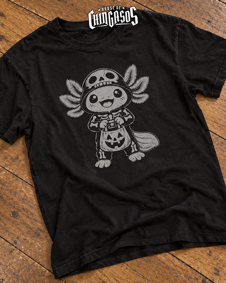 Halloween Axolotl Vintage T-Shirt