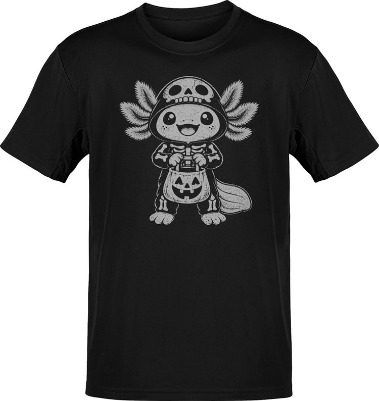Halloween Axolotl Vintage T-Shirt