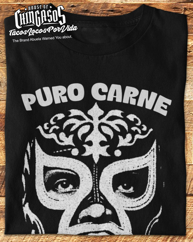 Puro Carne Asada Baby Luchador T-Shirt