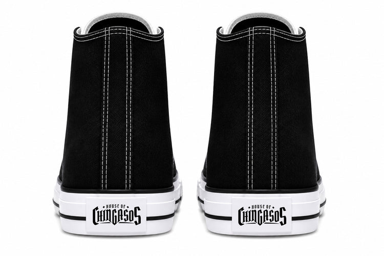 RAZA Art De La Calle Virgen High Tops ( Black or White Sole )