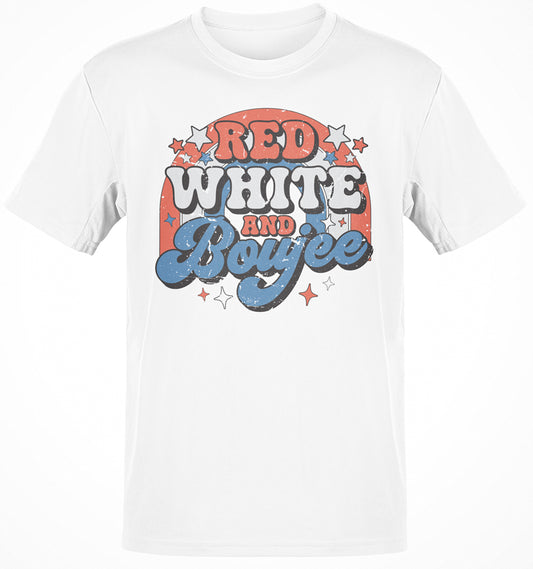 Premium Red White And Boujee 4th Of July T-shirt