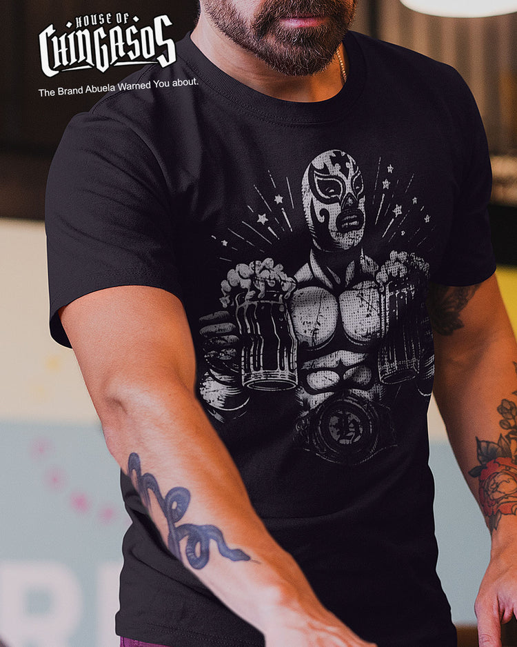 Chela Luchador Old School T-Shirt